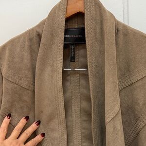 BCBGMaxAzria Women's Brown Coat